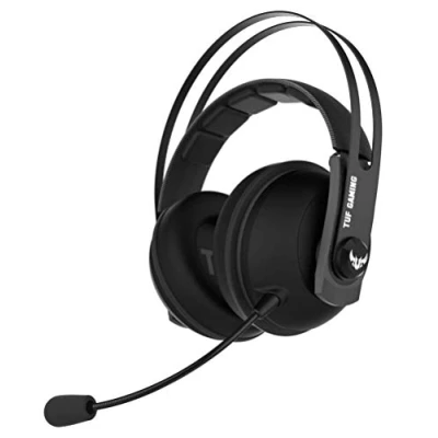 Afbeelding van ASUS TUF Gaming H7 draadloze hoofdtelefoon (draadloos, 15 uur batterijduur, geschikt voor pc, PS4, Xbox) zwart/metaal