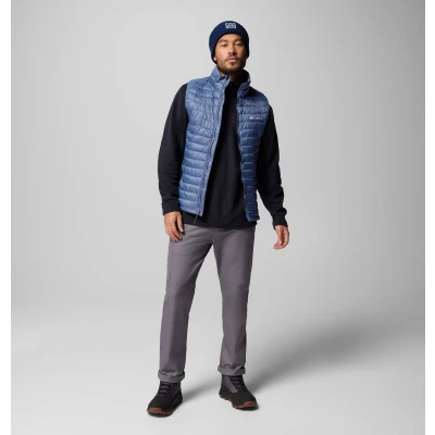 Afbeelding van Columbia Powder Pass™ Hybrid Vest Heren Outdoorbodywarmer Blue