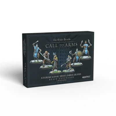 Afbeelding van The Elder Scrolls: Call To Arms Stormcloak Shieldbreakers Miniature Game Ongeschilderd