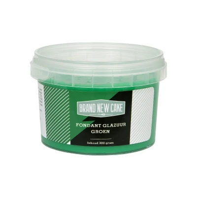 Afbeelding van BrandNewCake Fondant Glazuur Groen 300g