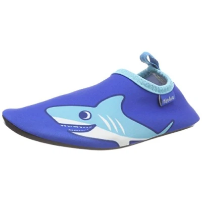 Afbeelding van Playshoes UV waterschoenen Kinderen Haai Blauw Maat 18/19