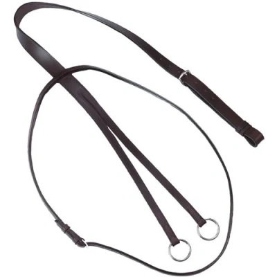 Image de Kerbl Martingale en Cuir Noir Poney