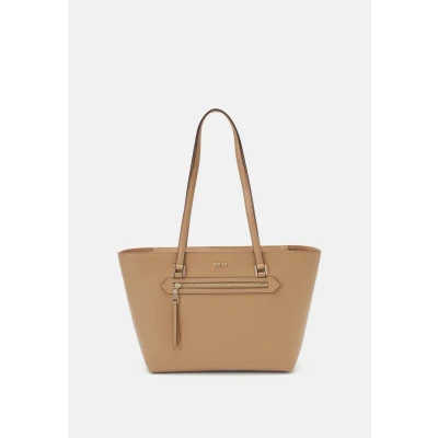 Afbeelding van DKNY Bryant TOTE Handtas, Dames, Maat: One Size, Cappuccino