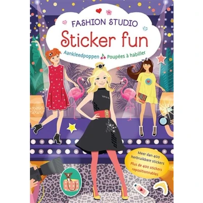 Afbeelding van Fashion Studio Sticker Fun Aankleedpoppen / Poupées à habiller