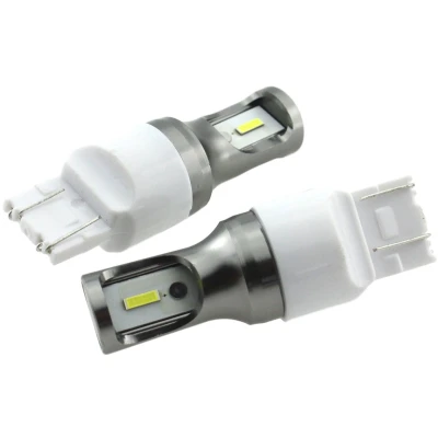 Afbeelding van T20 7443 W21/5W set autoverlichting LED 2 stuks SMD daglichtwit 6000K 839 Lumen 12V DC 9.6 Watt