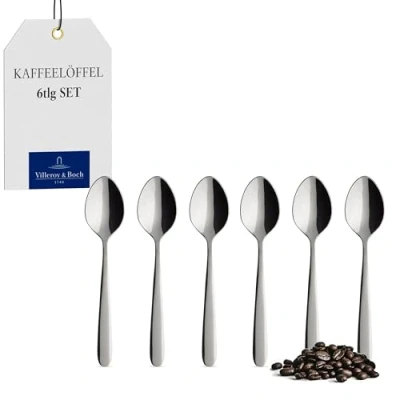 Afbeelding van Villeroy &amp; Boch Daily Line Koffielepel, 6 stuks, roestvrij staal