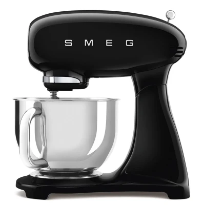 Afbeelding van Smeg Smf03bleu Keukenmachine Inox Mengkom Volume 4,8 Liter Zwart