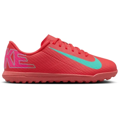 Afbeelding van Nike Mercurial Vapor 16 Club TF FQ8287 Voetbalschoenen Junior Ember Glow Aurora Green EU 34 Oranje