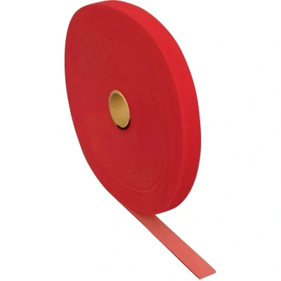 Afbeelding van FASTECH® T0602013391125 Klittenband Om te bundelen Haak en lusdeel (l x b) 25000 mm 20 Rood 25 m