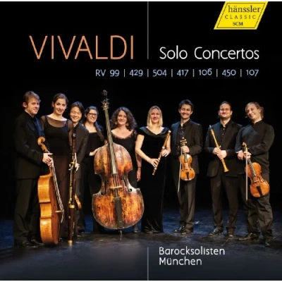Afbeelding van Barocksolisten Munchen Vivaldii: Solo Concertos (CD)