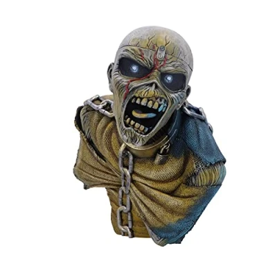 Afbeelding van Nemesis Now Iron Maiden Chef d&#039;Esprit officieel gelicentieerd product 25 cm, geel