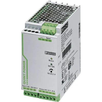 Afbeelding van Phoenix Contact QUINT PS/3AC/24DC/20 DIN rail netvoeding 24 V/DC 20 A 480 W Aantal uitgangen: 1 x Inhoud: stuk(s)