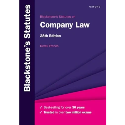 Afbeelding van Blackstone&#039;s Statute Series Statutes on Company Law