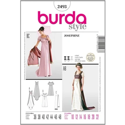 Afbeelding van Burda Naaipatroon 2493 Josephine