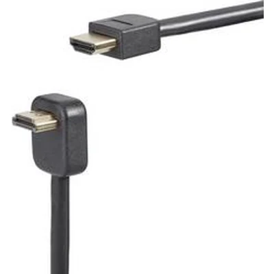 Afbeelding van SpeaKa Professional SP 7870068 HDMI kabel Aansluitkabel A stekker, stekker 0.90 m Zwart 4K UHD, Audio Return Channel (ARC), Vergulde