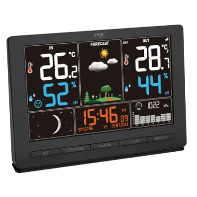 Afbeelding van TFA Dostmann SEASON 2 35.1118.01 Draadloos weerstation Verwachting voor 12 tot 24 uur Aantal sensoren max.: 3 stuk(s)