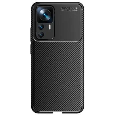 Afbeelding van Just in Case Rugged TPU Back Cover Zwart Xiaomi 12T