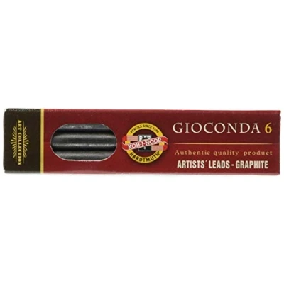 Afbeelding van KOH I NOOR Graphite Leads for 5.6mm Diameter 80mm 6B Mechanical Pencil, 4864