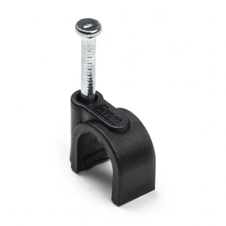 Afbeelding van Kabelclip Q link 8 mm (20 stuks, Rond, Zwart)