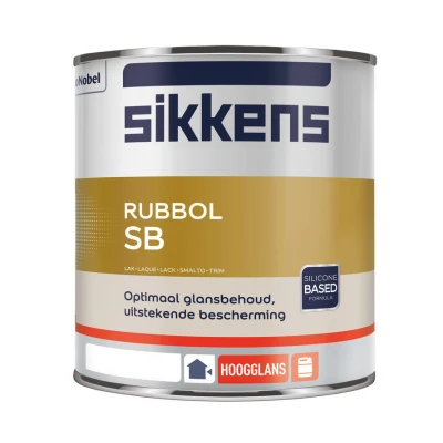 Afbeelding van Sikkens Rubbol SB 1 Liter 100% Wit