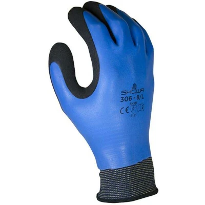 Afbeelding van Showa 306 werkhandschoen maat 9/XL Handschoen voor de bouw 1 paar