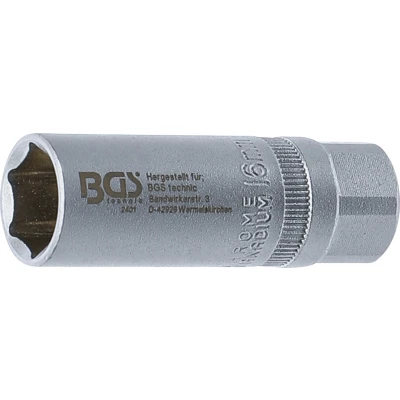 Afbeelding van BGS Bougiedopsleutel zeskant 1/2&quot; 16 mm