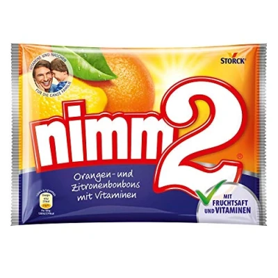 Afbeelding van nimm2 (1 x 240 g) snoep met vruchtensap en vitaminen