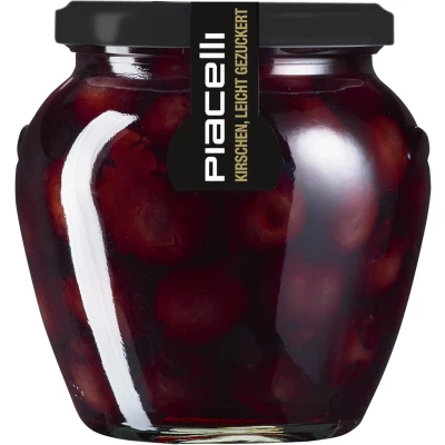Afbeelding van Compote Kers, licht gesuikerd 550g Doos 12 stuks