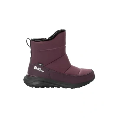 Afbeelding van Jack Wolfskin Dromoventure Texapore Snowboots, Dames, Maat: 41, Granite black Imitatieleer/ textiel
