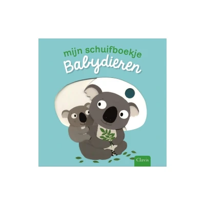 Afbeelding van Uitgeverij clavis mijn schuifboekje babydieren