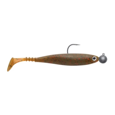 Afbeelding van Jackson Zanderbait Rigged 14cm 14gr Motoroil Goby Shad