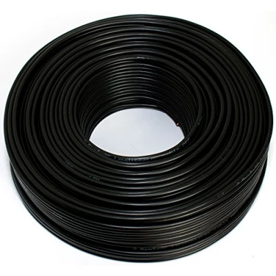 Afbeelding van Luidsprekerkabel 2 x 2,50 mm2 50 m zwart CCA audiokabel boxkabel