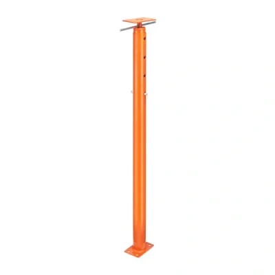 Afbeelding van VEVOR Vloerkrik voor thuis, hoogtebereik van 142,2 tot 254 cm, maximaal draagvermogen 8164,7 kg, verstelbare steunbalk nivellering, telescopische stalen stekker ondersteuning