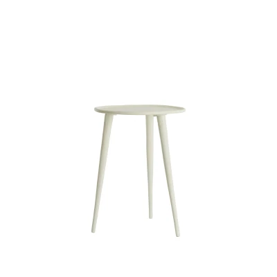 Afbeelding van Light &amp; Living Bijzettafel BABINA Ø36x47cm Wit