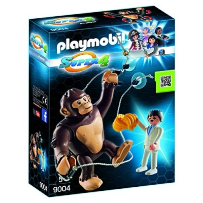 Image de Playmobil Super4 9004 Singe géant Gonk