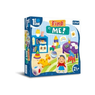 Afbeelding van Trefl Vind me, het eerste gezelschapsspel voor de jongste mensen, objecten vinden, coöperatief spel peuters, grote elementen, leren tijdens spelen
