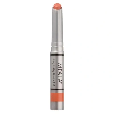 Afbeelding van IMPALA Langdurige lippenstift kleur 110 matte zalm Permanente met romige textuur Langdurig Vochtinbrengende volledige dekking Hydrateert en verzorgt