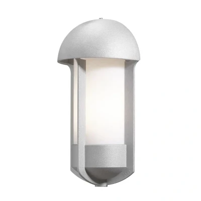 Afbeelding van Konstsmide Tyr 510 312 Buitenlamp (wand) Spaarlamp, LED E27 60 W Zilver