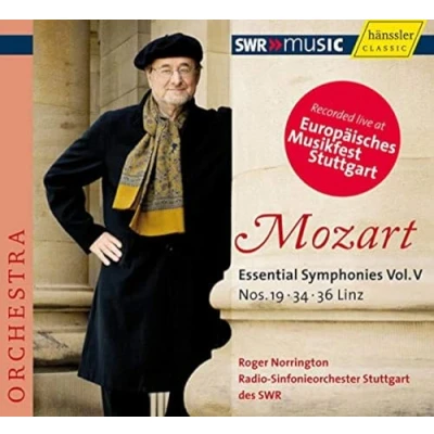 Afbeelding van Radio Sinfonieorchester Stuttgart Des SWR Mozart: Essential Symphonies Volume 5 (19,34,3 (CD)