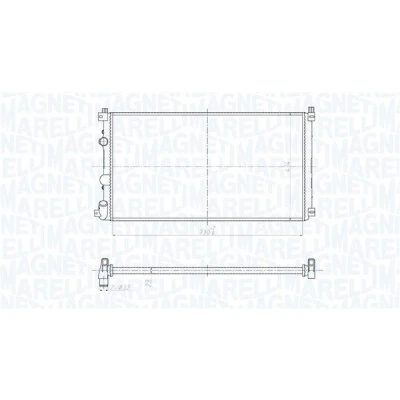 Afbeelding van Magneti Marelli Radiateur 350213209500