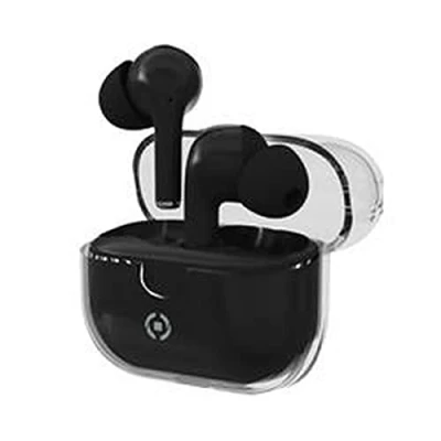 Afbeelding van Headphones with Microphone Celly CLEARBK Black