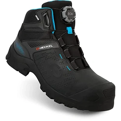 Afbeelding van Heckel Sicherheitsschuh St 6736 Mac Crossroad 3.0 Boa S3 High Schwarz 37 (Weite 11)