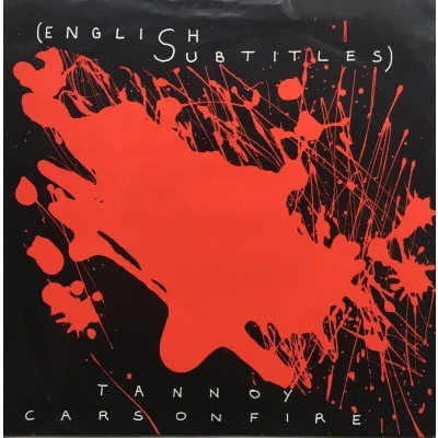 Afbeelding van English Subtitles Tannoy/Cars On Fire (7&quot; Vinyl Single)