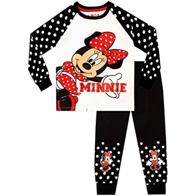 Afbeelding van Disney Pyjamaset Minnie Mouse meisjes, Wit.