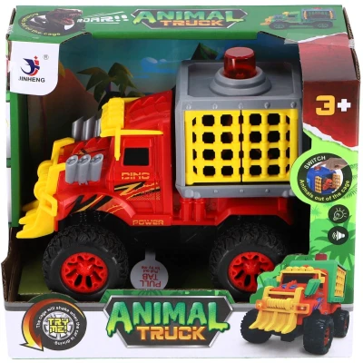 Afbeelding van Basic Dino Truck Met + Licht En Geluid