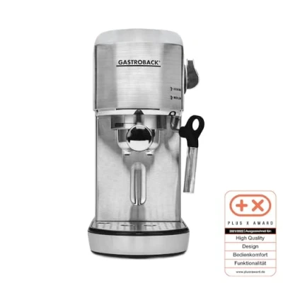 Afbeelding van Gastroback Ontwerp Espresso Piccolo, Espressomachine, Zilver