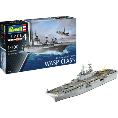 Afbeelding van Revell Model Set US Navy Assault Carrier WASP Class