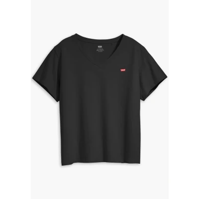 Afbeelding van Levi&#039;s Plus NECK TEE Tshirt basic, Dames, Maat: 54/56, Caviar