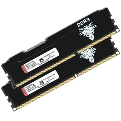 Afbeelding van Ram DDR3 16 GB (2 x 8 GB) 1866 MHz PC3 14900 Udimm CL13 Non ECC Unbuffered 1,5 V 2Rx8 Dual Rang 240 Pin Geheugen Barette Kit voor Desktop Computer (zwart)