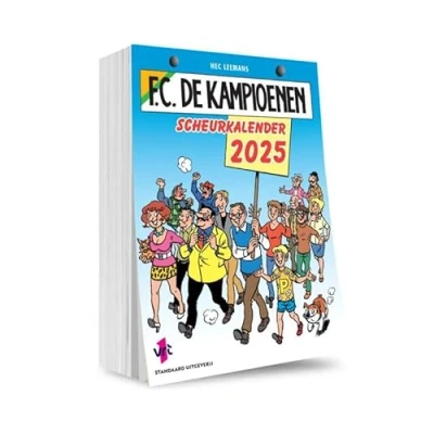 Afbeelding van F.C. De Kampioenen 1 Kampioenen: Scheurkalender 2025